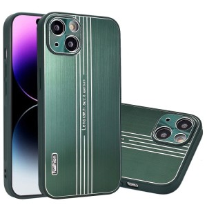 Funda para iPhone 14 Pro Max Textura Metal Cepillado