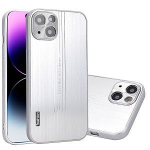 Funda para iPhone 14 Pro Max Textura Metal Cepillado