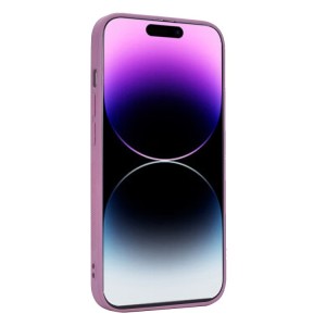For iPhone 14 Plus Phone Case Cover Brushed Metal Texture