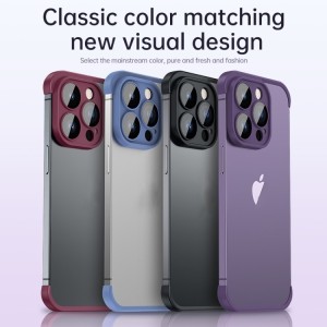 Marco Protector de Silicona 4 Esquinas para iPhone 14 Pro