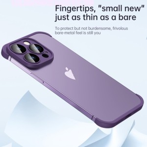 Protective silicone frame with 4 corners for iPhone 14 Pro
