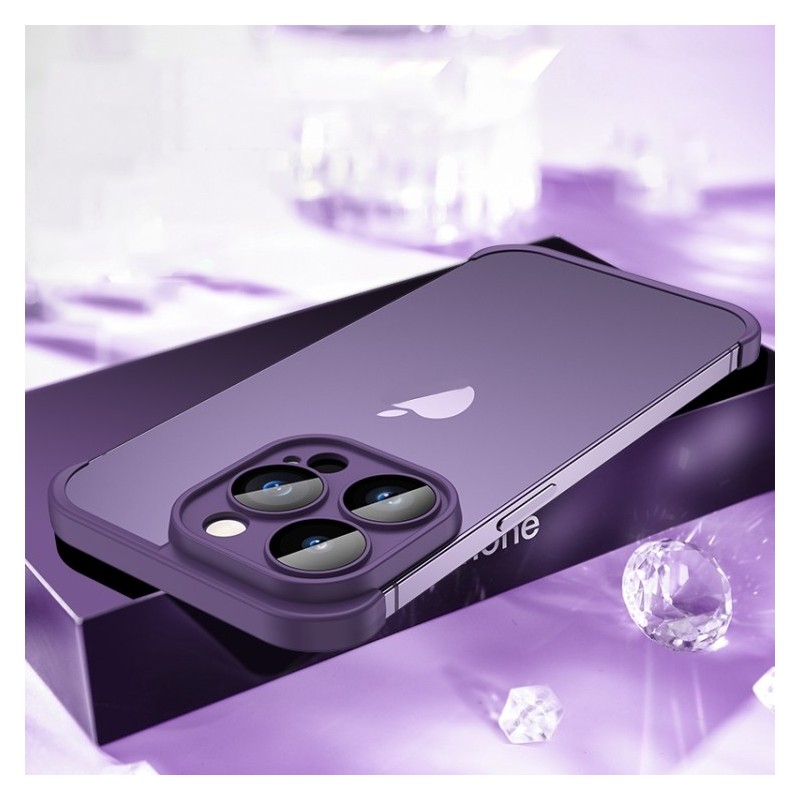 Protective silicone frame with 4 corners for iPhone 14 Plus