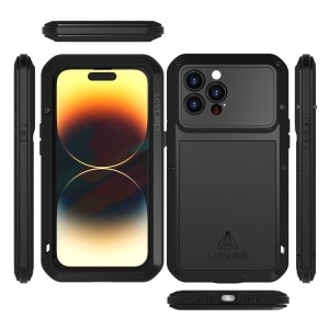Funda Metalica Carcasa para iPhone 14 Impermeable