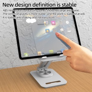Soporte de Escritorio de Metal para Móvil o Tablet