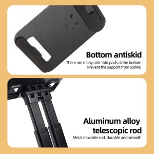 Soporte de Escritorio de Metal para Móvil o Tablet