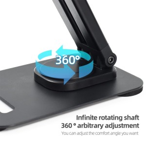 Soporte de Escritorio de Metal para Móvil o Tablet