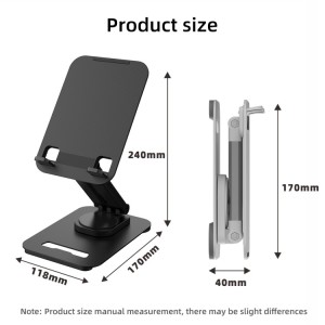Soporte de Escritorio de Metal para Móvil o Tablet