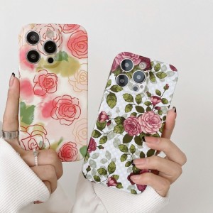 For iPhone 14 Pro Max Flowers Case
