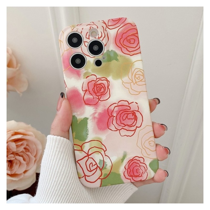 Funda iPhone 14 Plus Flores