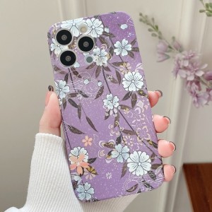 For iPhone 14 Plus Flowers Case