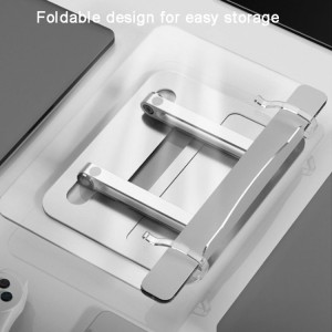 Soporte de Aluminio de Escritorio Elevable para Tablet