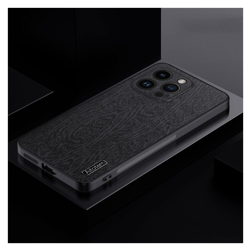 Wood Texture Case for iPhone 14