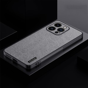 Wood Texture Case for iPhone 14
