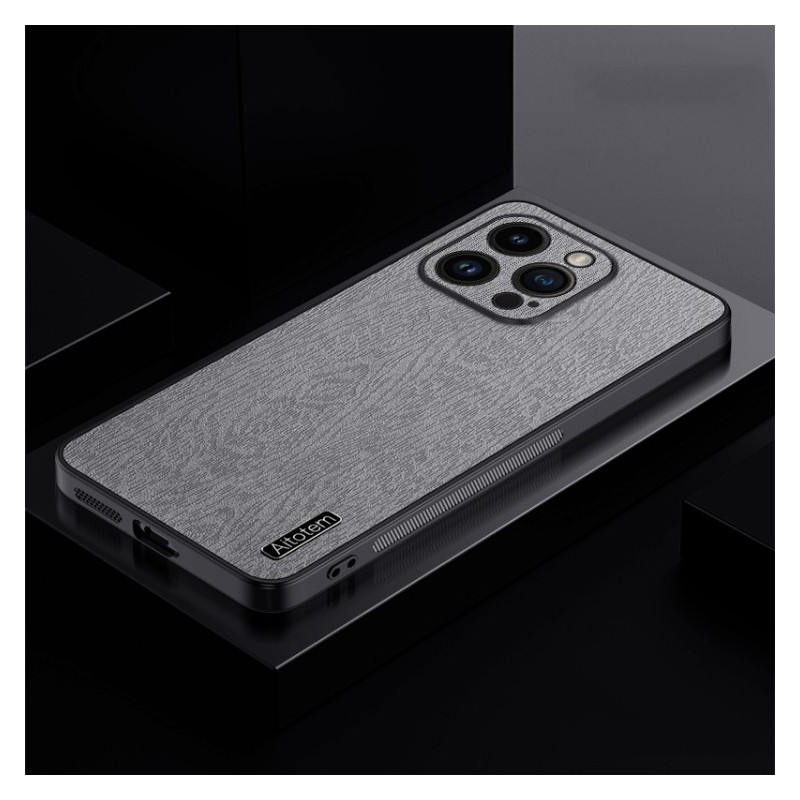 Wood Texture Case for iPhone 14
