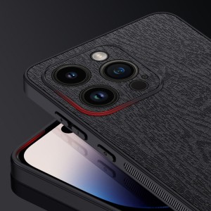 Wood Texture Case for iPhone 14