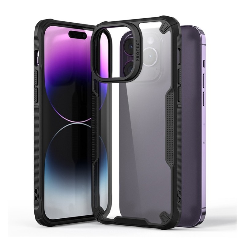iPhone 14 Pro Max Four-corner Glossy Shockproof Phone Case