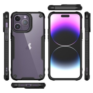 iPhone 14 Four-corner Glossy Shockproof Phone Case