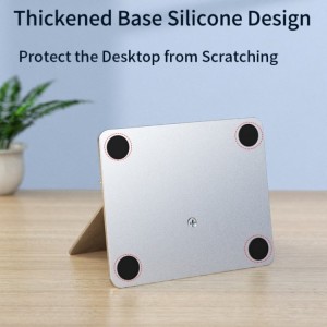 Soporte de Aluminio Giratorio de Escritorio para Tablet Móvil