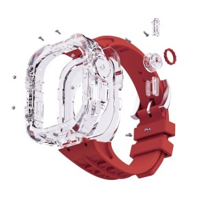 Funda Correa Apple Watch Ultra 49mm Armour Blindada Transparente