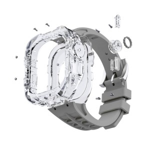 Funda Correa Apple Watch Ultra 49mm Armour Blindada Transparente