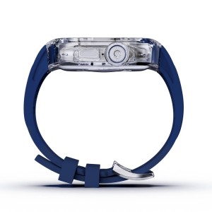 For Apple Watch Ultra 49mm Fluorine Rubber Clear Armor Case