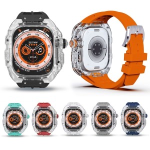 Funda Correa Apple Watch Ultra 49mm Armour Blindada Transparente