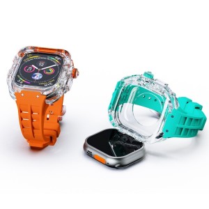 Funda Correa Apple Watch Ultra 49mm Armour Blindada Transparente