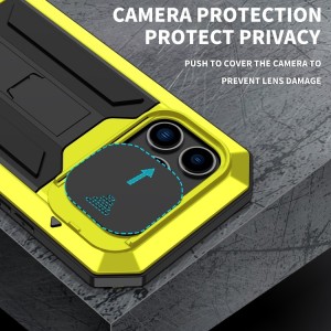 Funda Impermeable Metalica para iPhone 14 Pro Max