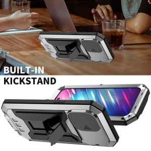 Funda Impermeable Metalica para iPhone 14 Pro