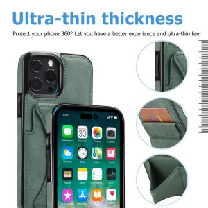 Funda Ultrafina con Soporte para iPhone 14 Pro Max