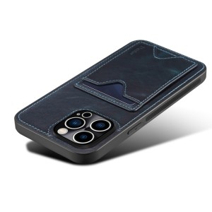 Genuine Leather Case with Card Slot for iPhone 14 Pro