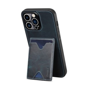 Genuine Leather Case with Card Slot for iPhone 14