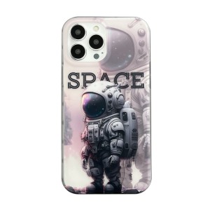 Double Sided IMD Astronaut Case for iPhone 14 Plus