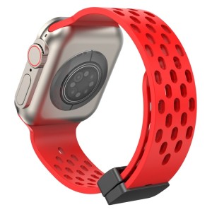 Silicone Watch Band with Magnetic Clasp for Apple Watch Ultra 49mm