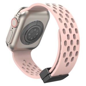 Silicone Watch Band with Magnetic Clasp for Apple Watch Ultra 49mm