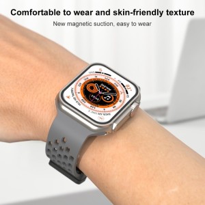 Correa de Silicona con Cierre Magnético para Apple Watch Ultra 49mm