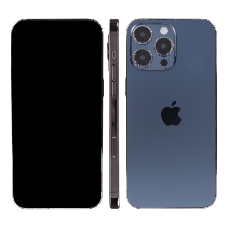 Maqueta de iPhone 15 Pro Max con Pantalla Negra