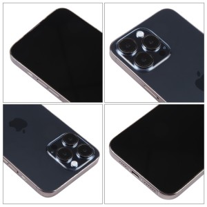 Maqueta de iPhone 15 Pro Max con Pantalla Negra
