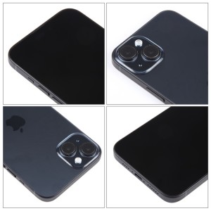 Maqueta de iPhone 15 Plus con Pantalla Negra