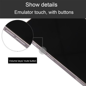 Maqueta de iPhone 15 Pro Max con Pantalla Negra