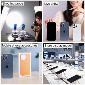 Maqueta de iPhone 15 Ultra con Pantalla Negra