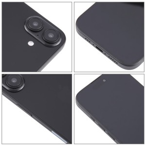 Maqueta de iPhone 16 con Pantalla Negra