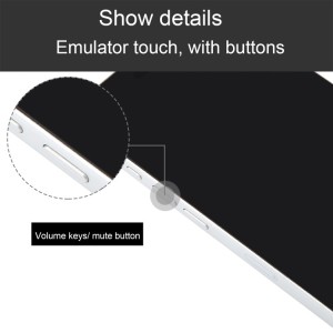 Maqueta con Pantalla Negra de iPhone 16 Pro