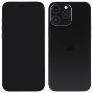 Maqueta con Pantalla Negra de iPhone 16 Pro
