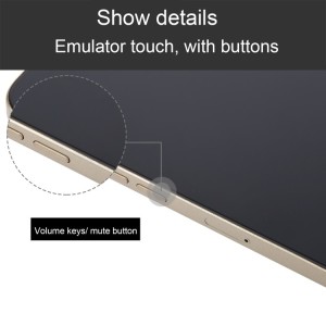 For iPhone 16 Pro Black Screen Dummy Display Model