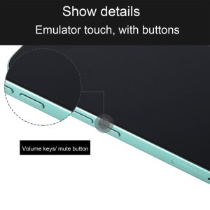 Maqueta de iPhone 16 con Pantalla Negra
