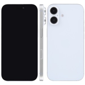 Maqueta de iPhone 16 Plus con Pantalla Negra