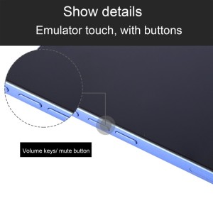 Maqueta de iPhone 16 Plus con Pantalla Negra