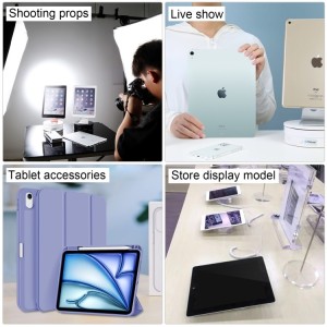 Maqueta de iPad Air 11 2024 con Pantalla Negra