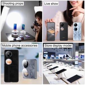 Maqueta para Huawei Pocket 2 con Pantalla Negra